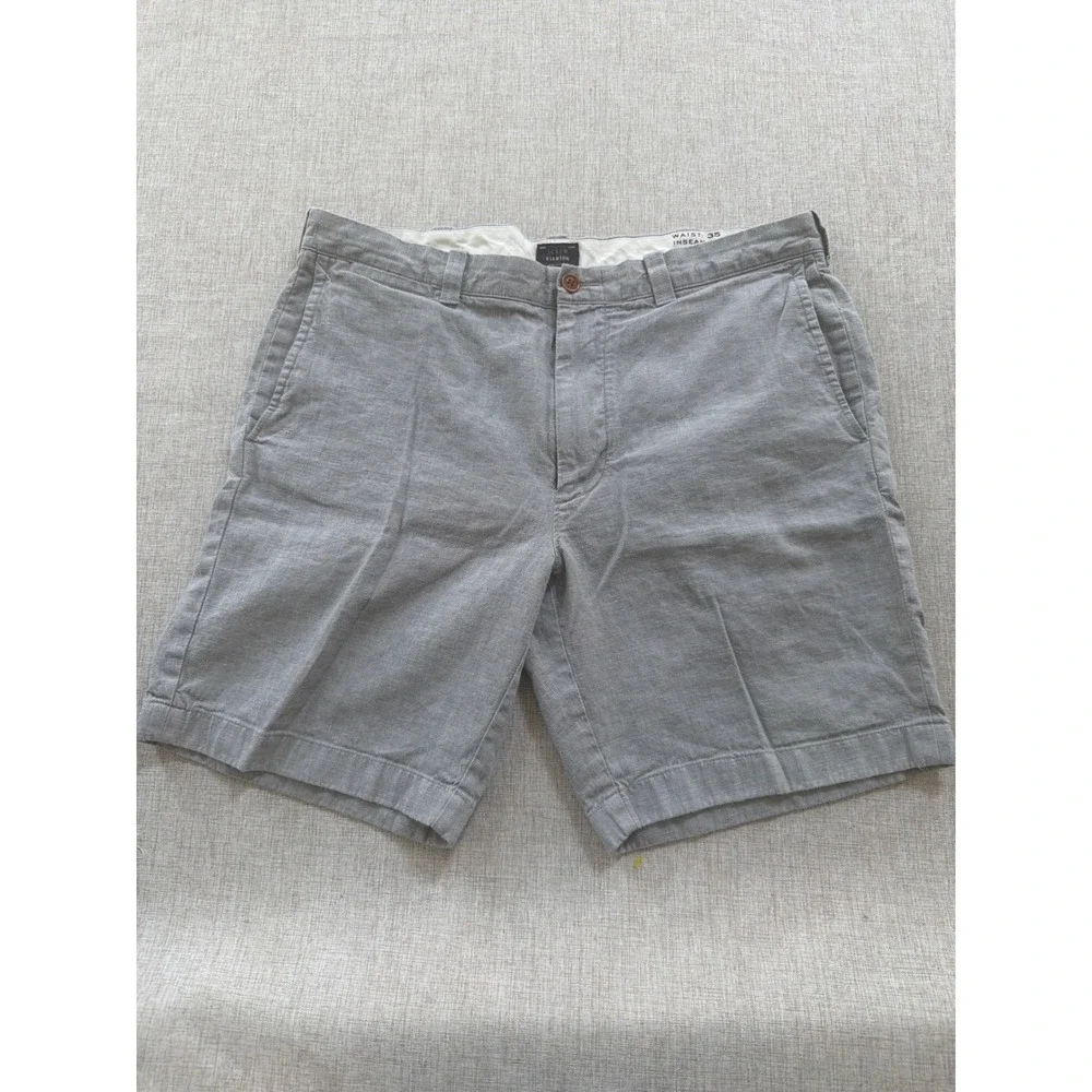 J.Crew Shorts Mens 35 Baird McNutt Irish Linen Stanton Preppy Classic
